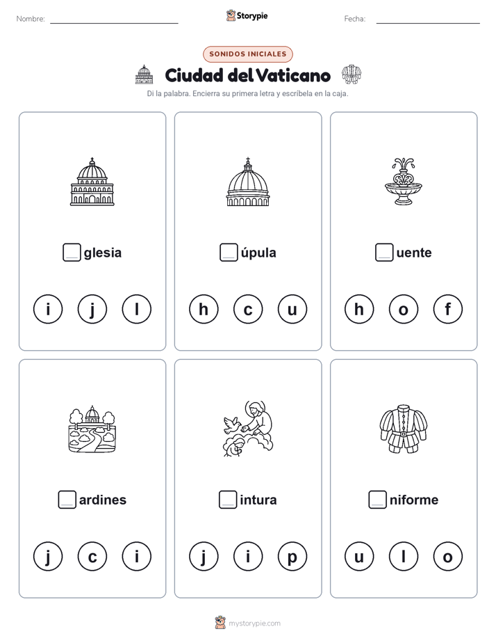 Sonidos Iniciales