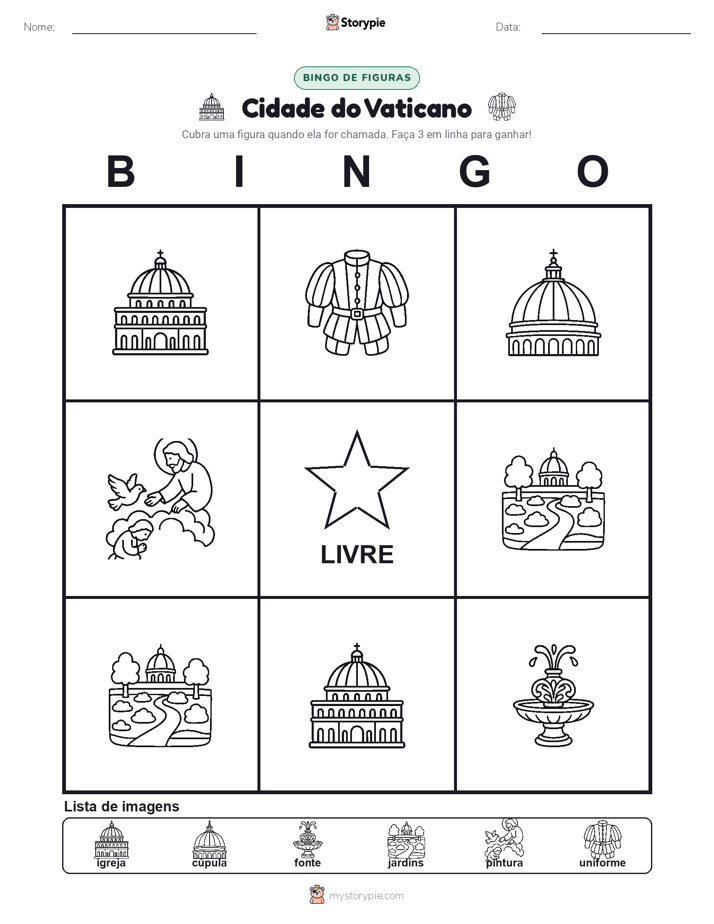 Bingo de Imagens