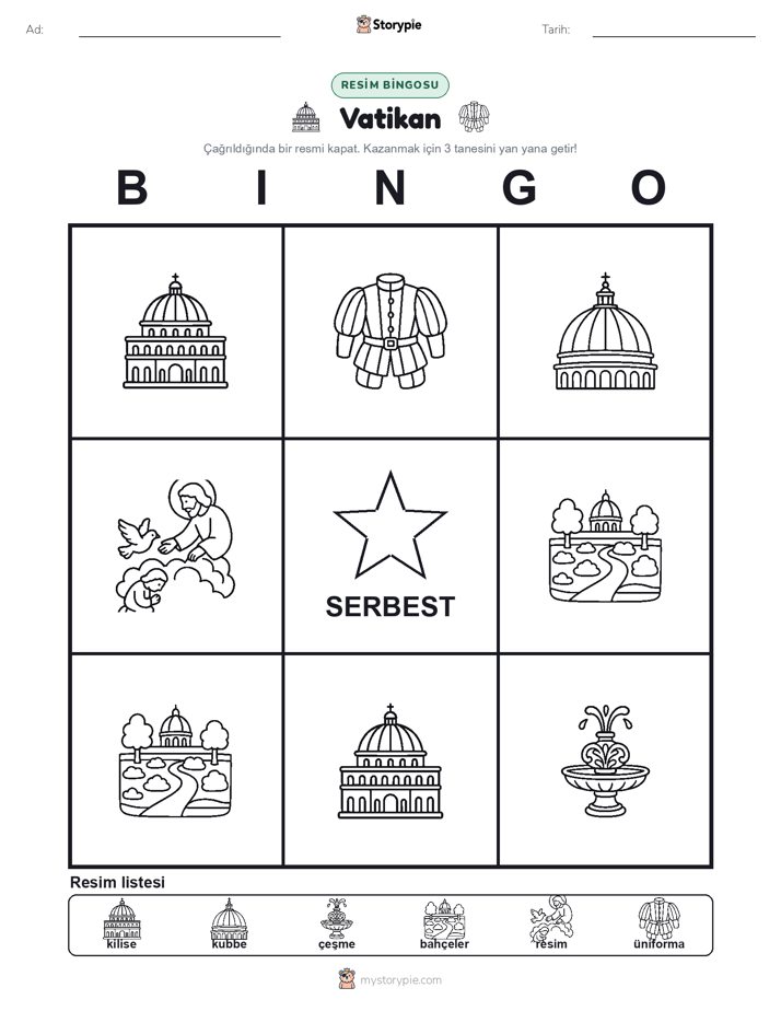 Resim Bingo