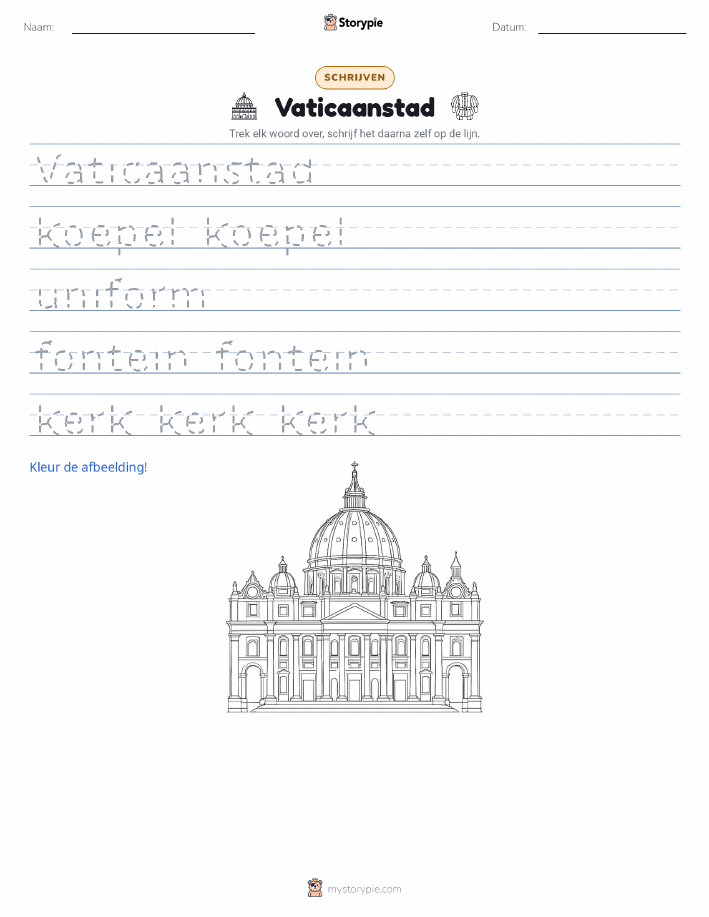 Schrijf Oefening