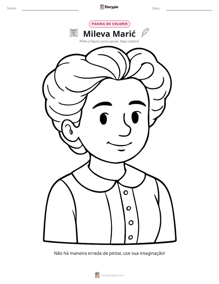Página para colorir
