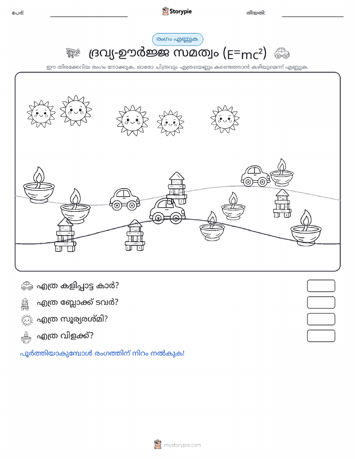 എണ്ണുന്ന ദൃശ്യങ്ങൾ