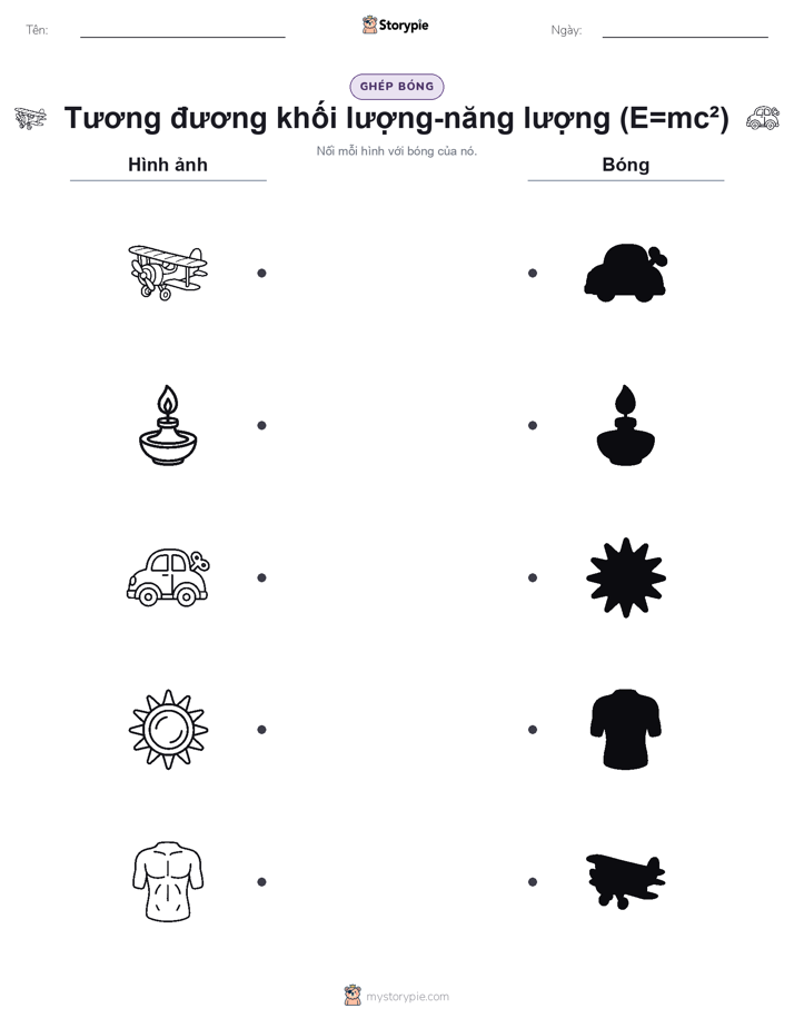 Ghép Hình Bóng