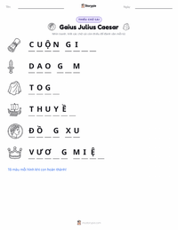 Xem trước tài liệu in sẵn Julius Caesar