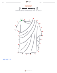 Mark Antony printable worksheet preview