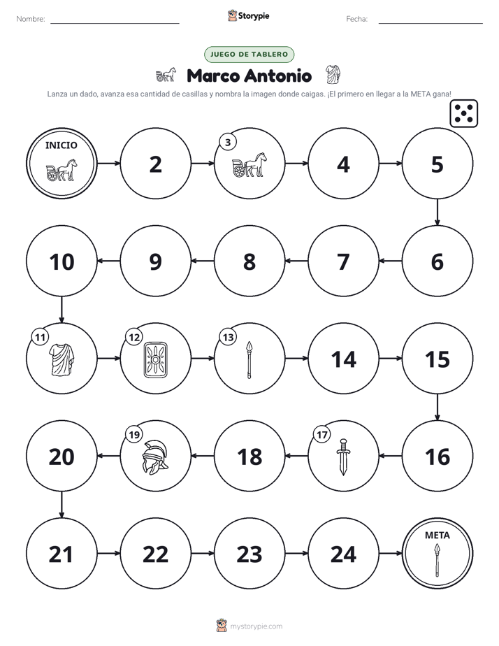 Juego de Rueda y Avanza