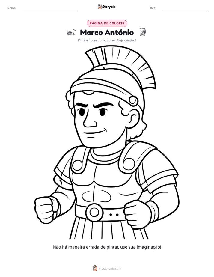 Página para colorir