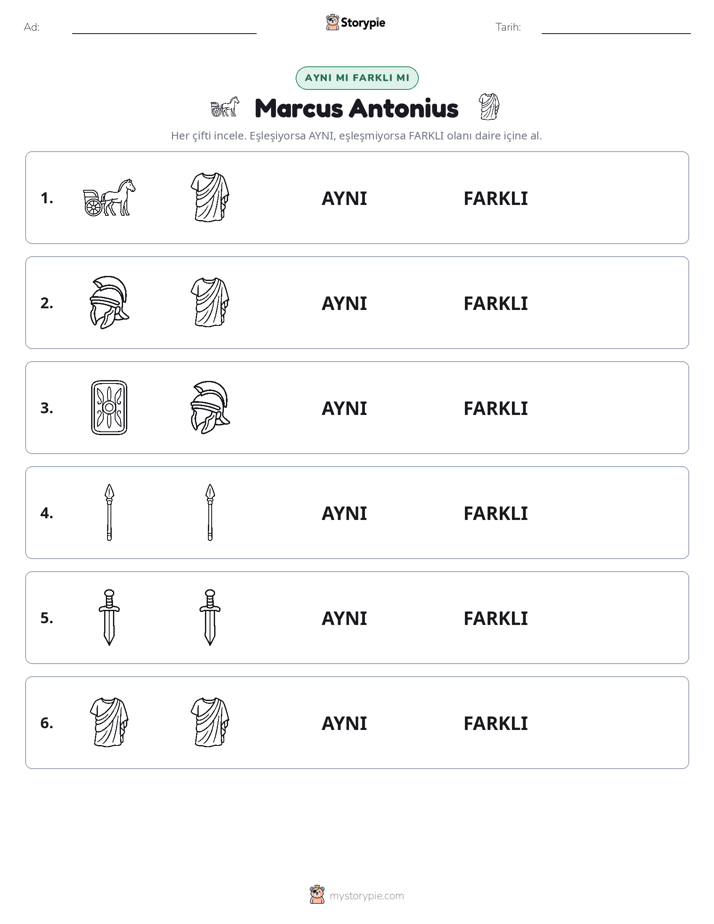 Aynı mı Farklı mı
