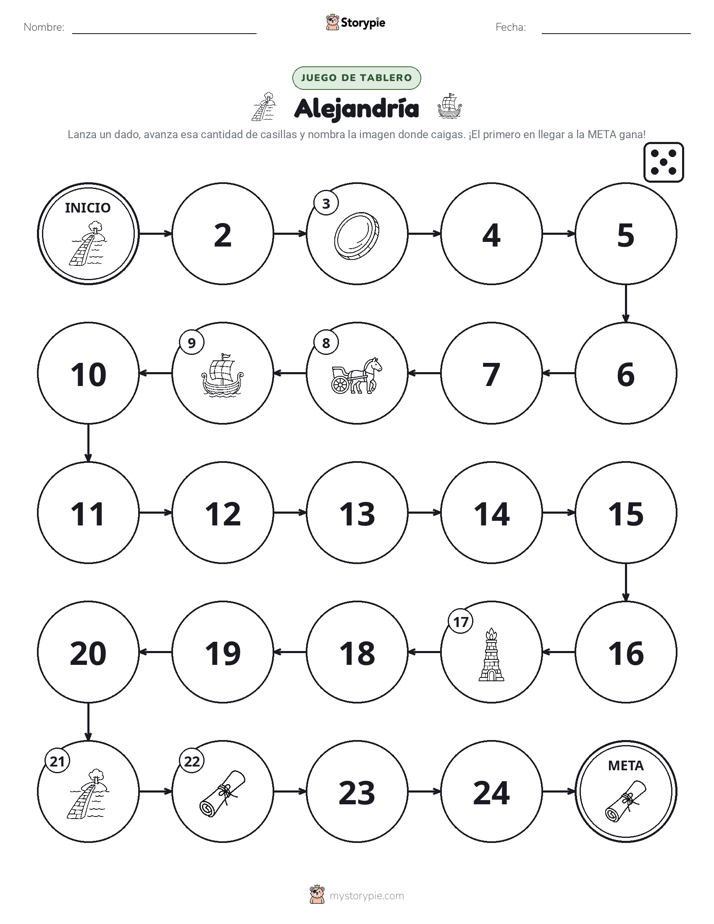 Juego de Rueda y Avanza