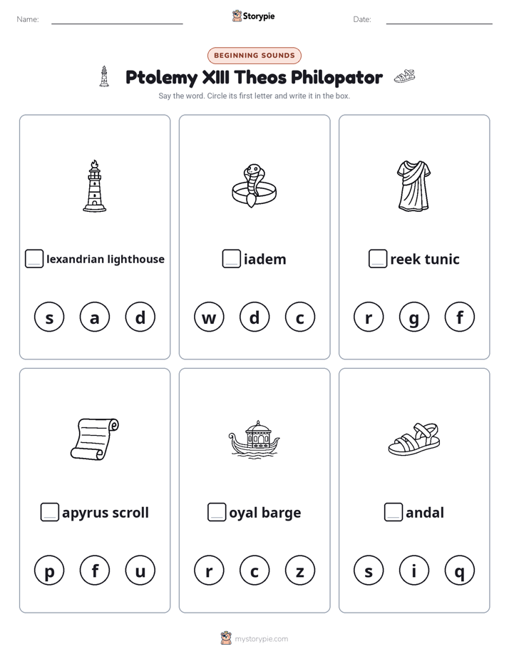 Beginning Sounds