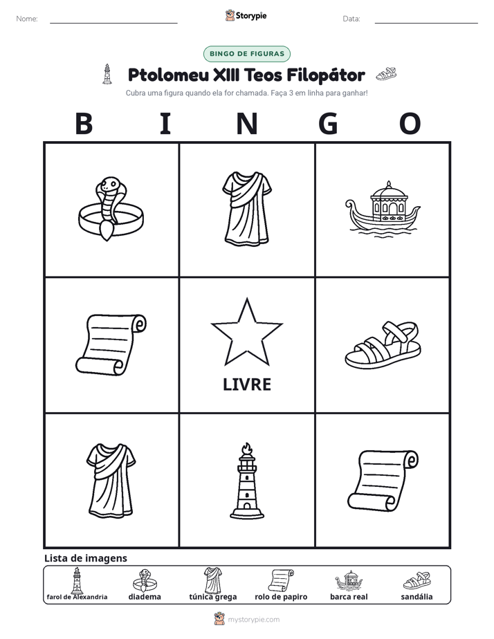 Bingo de Imagens