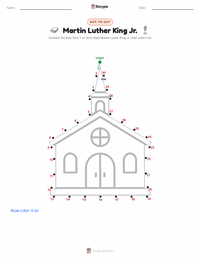 Martin Luther King Jr. printable worksheet preview