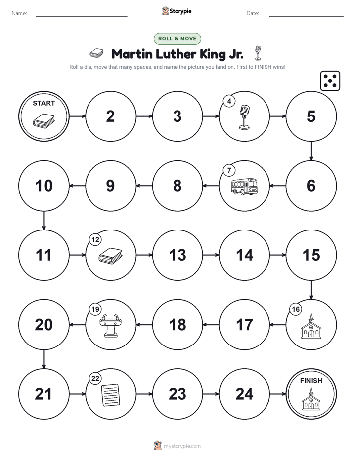 Roll & Move Game