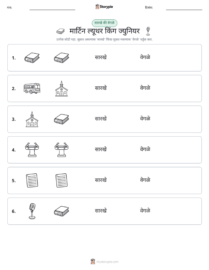समान की भिन्न