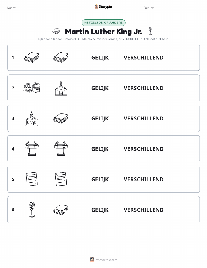 Zelfde of Verschillend