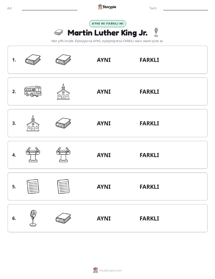 Aynı mı Farklı mı