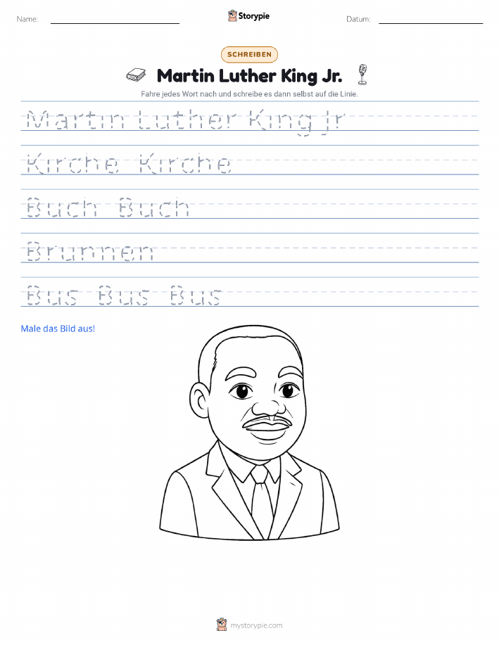 Schreibübung