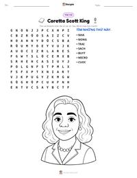 Xem trước tài liệu in sẵn Coretta Scott King