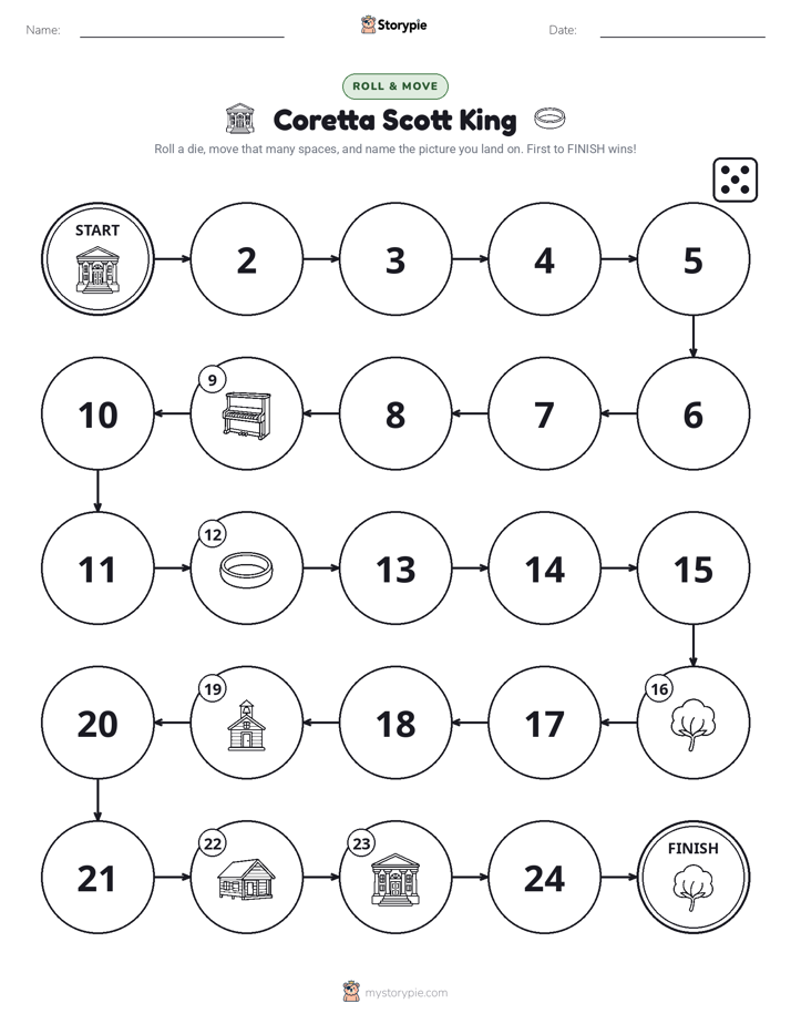 Roll & Move Game