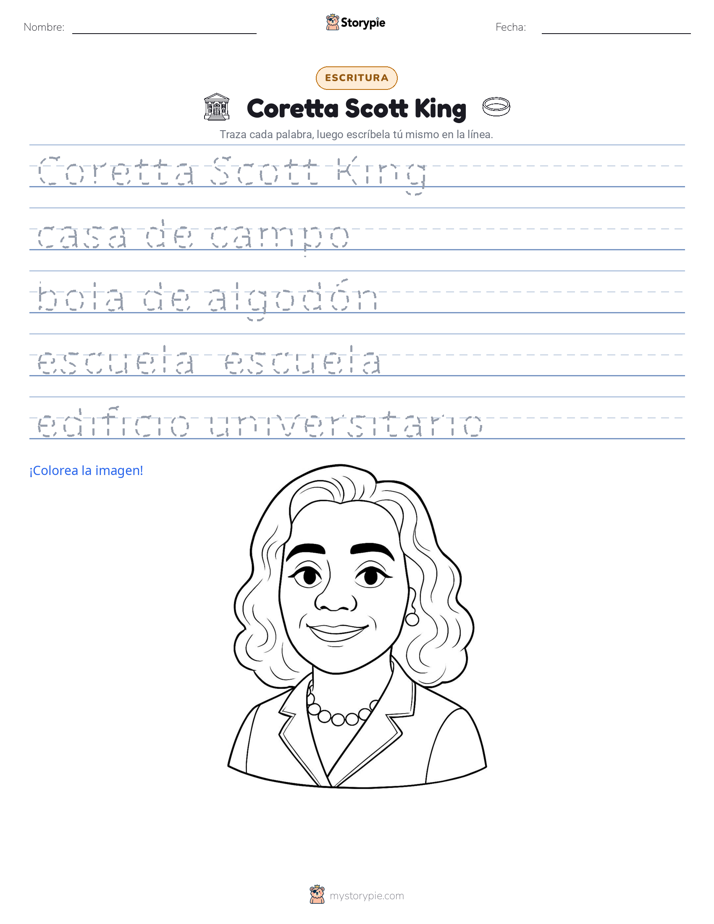 Práctica de Escritura