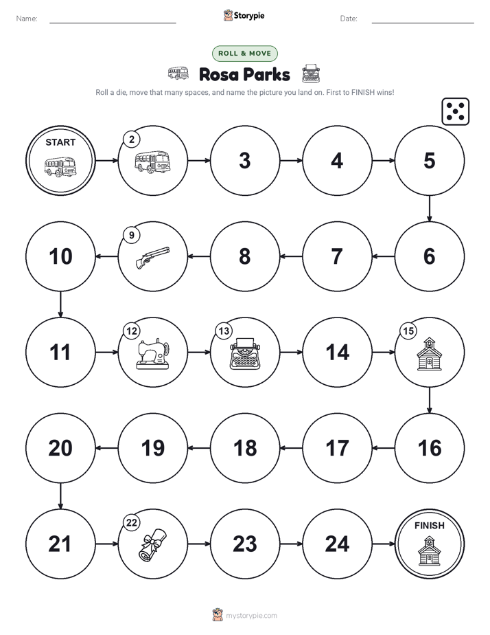 Roll & Move Game