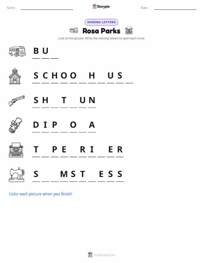 Missing Letters