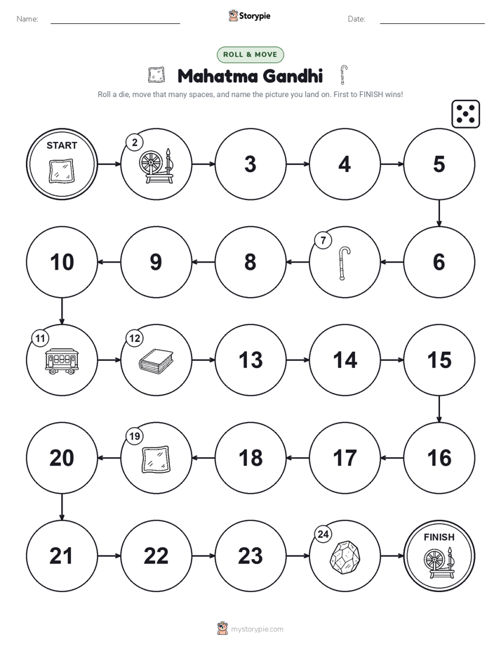 Roll & Move Game