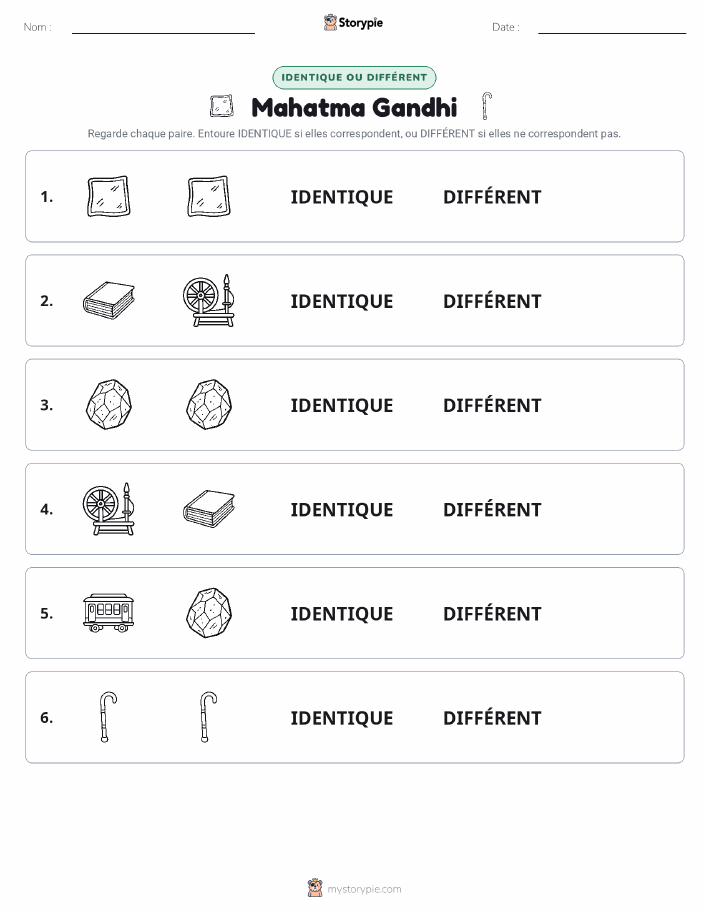 Identique ou Différent