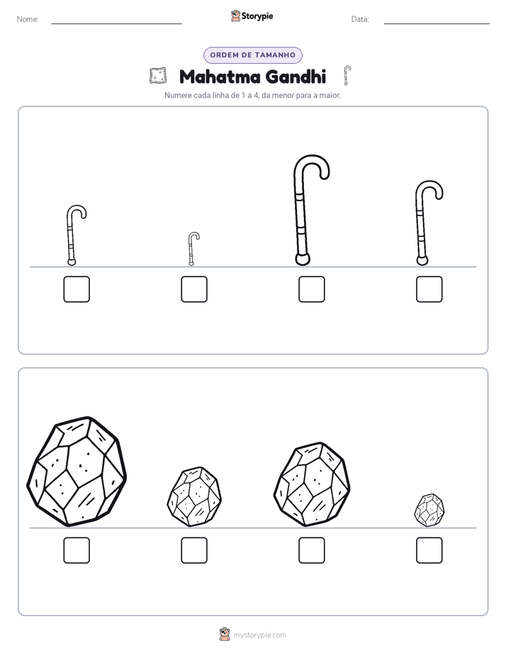 Ordem de Tamanho