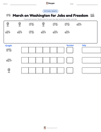 March on Washington for Jobs and Freedom printable worksheet preview