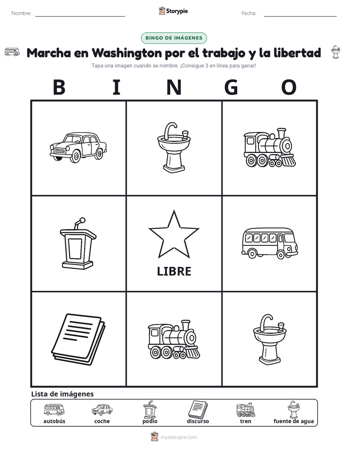 Bingo de Imágenes