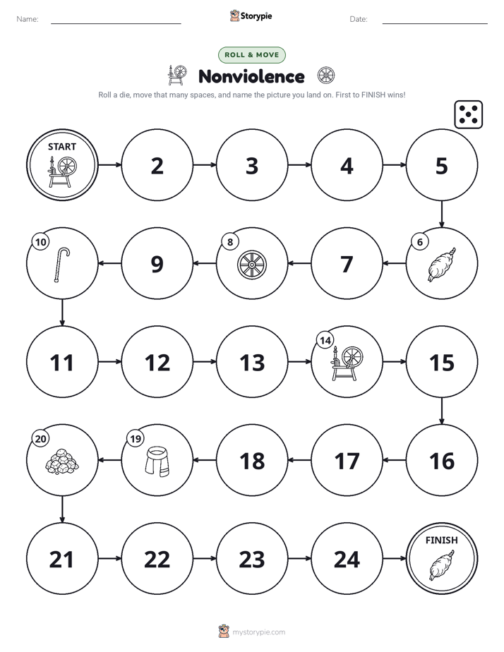 Roll & Move Game