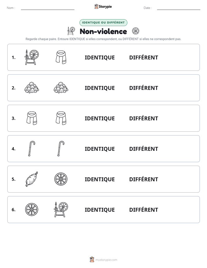 Identique ou Différent