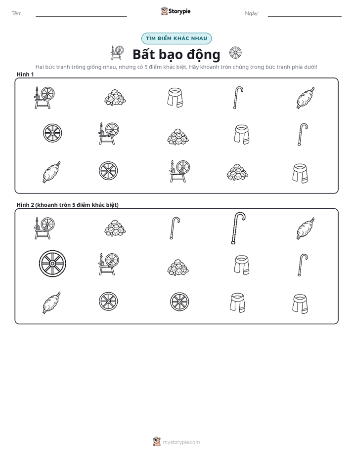Tìm Sự Khác Biệt