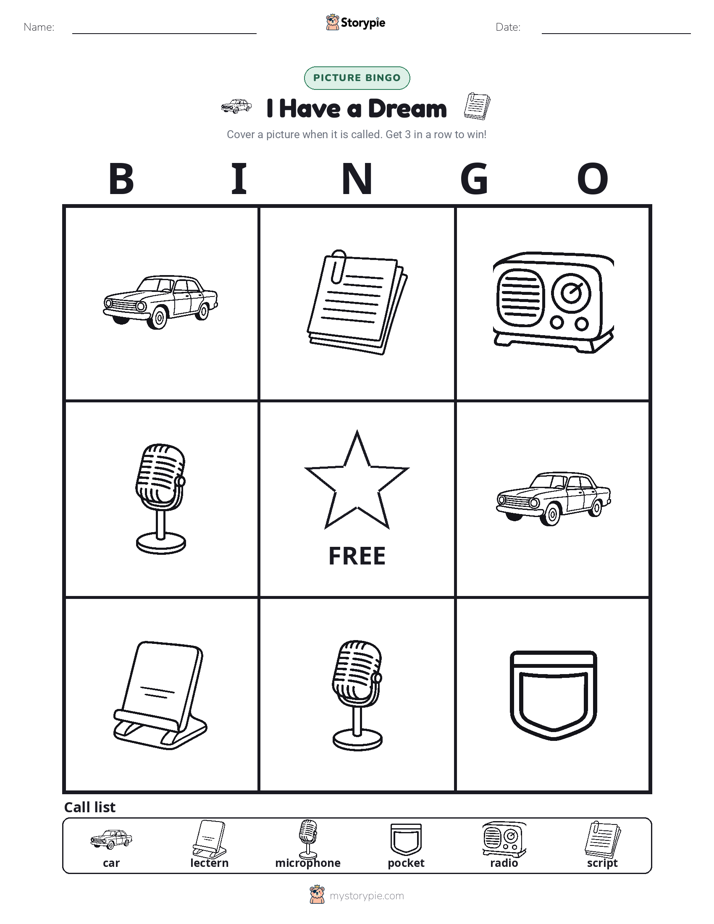 Picture Bingo