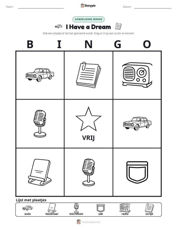 Afbeelding Bingo