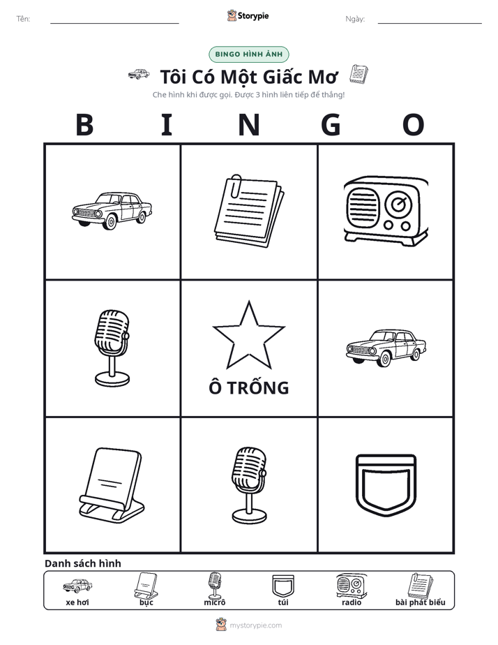 Bingo Hình Ảnh