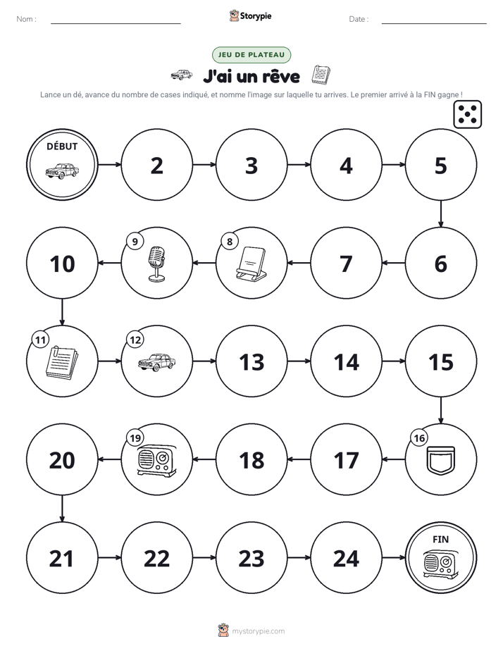 Jeu de Rouler & Avancer