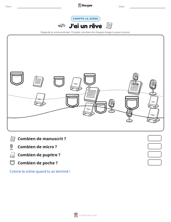 Scène de Comptage