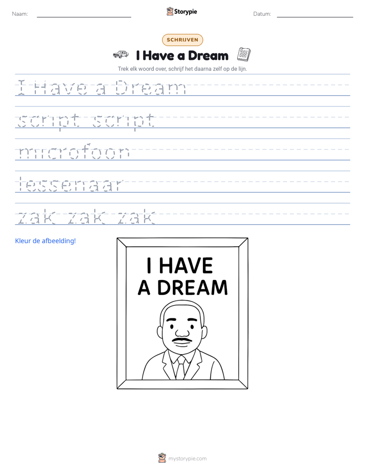 Schrijf Oefening