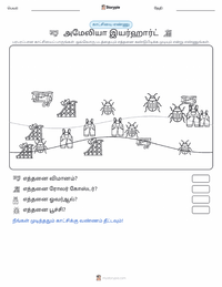 அமெலியா இயர்ஹார்ட் அச்சிடக்கூடிய வேலைப்பதிவின் முன்னோட்டம்