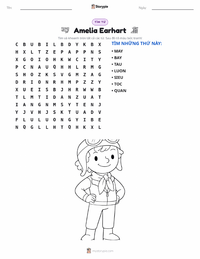 Xem trước tài liệu in sẵn Amelia Earhart