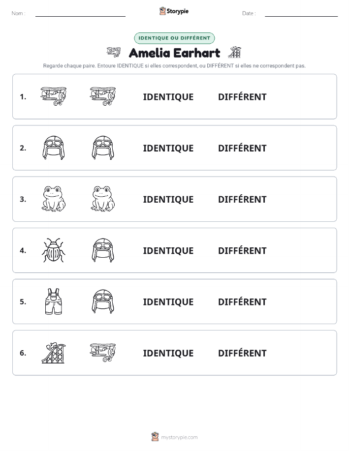 Identique ou Différent
