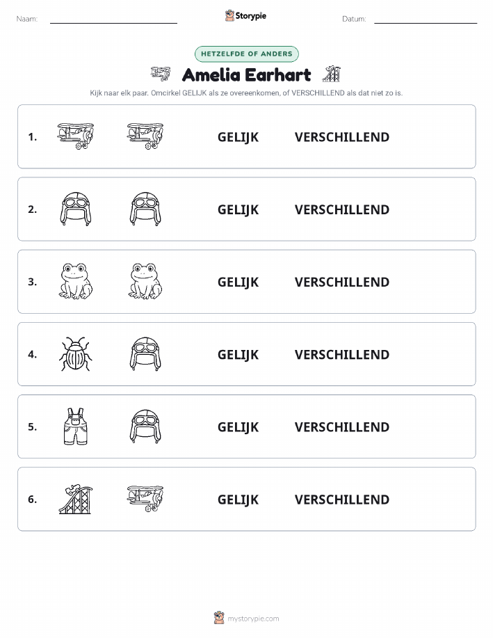 Zelfde of Verschillend