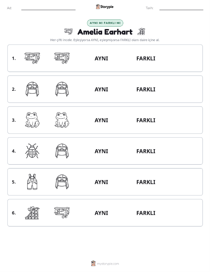 Aynı mı Farklı mı