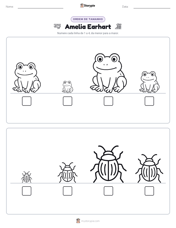 Ordem de Tamanho