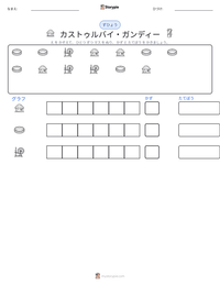カストゥルバイ・ガンディー の印刷可能ワークシートプレビュー