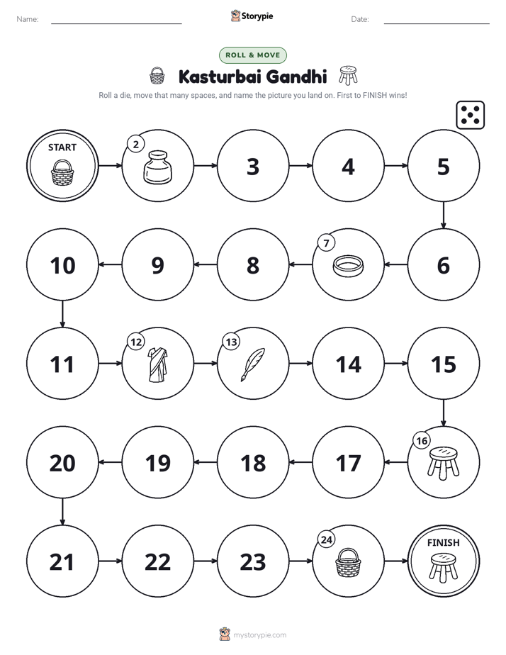 Roll & Move Game