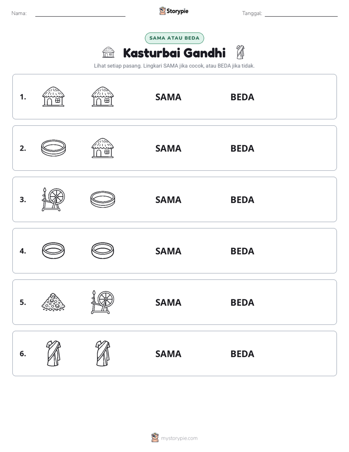 Sama atau Berbeda