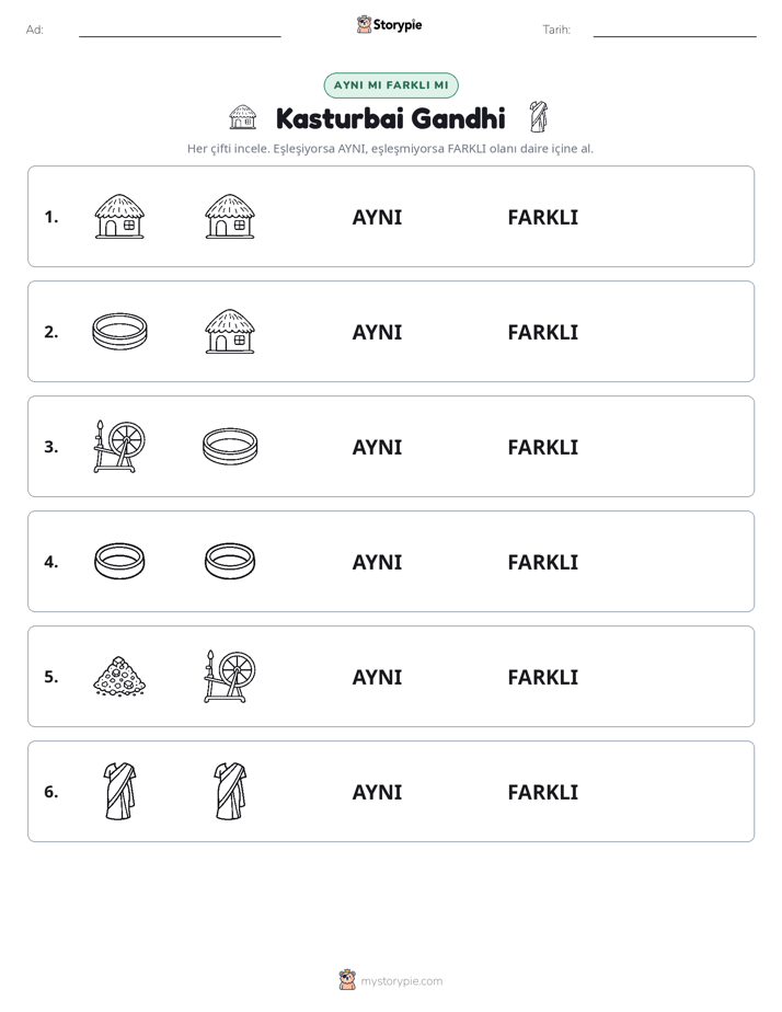 Aynı mı Farklı mı